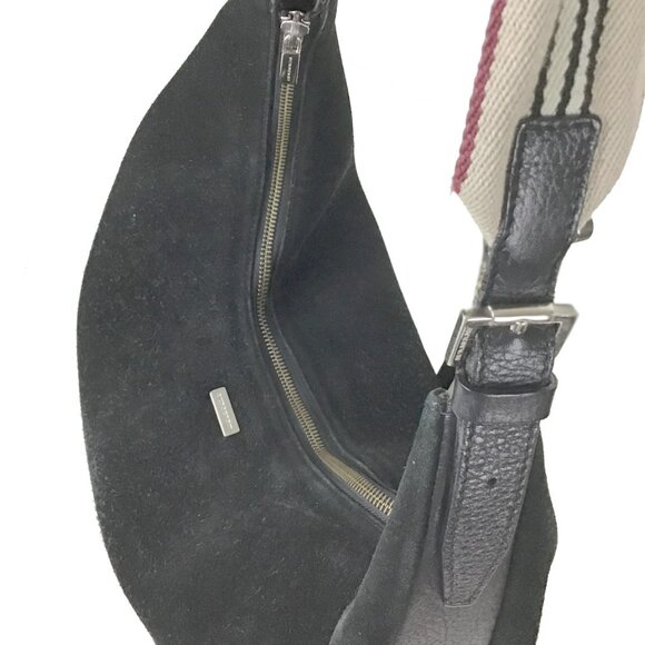 BURBERRY Hobo Large Suede/Leather Big Vintage Bag - Picture 8 of 16
